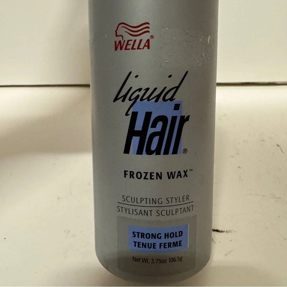 Wella Liquid Hair Frozen Wax Sculpting Styler Strong Hold 3.75 OZ